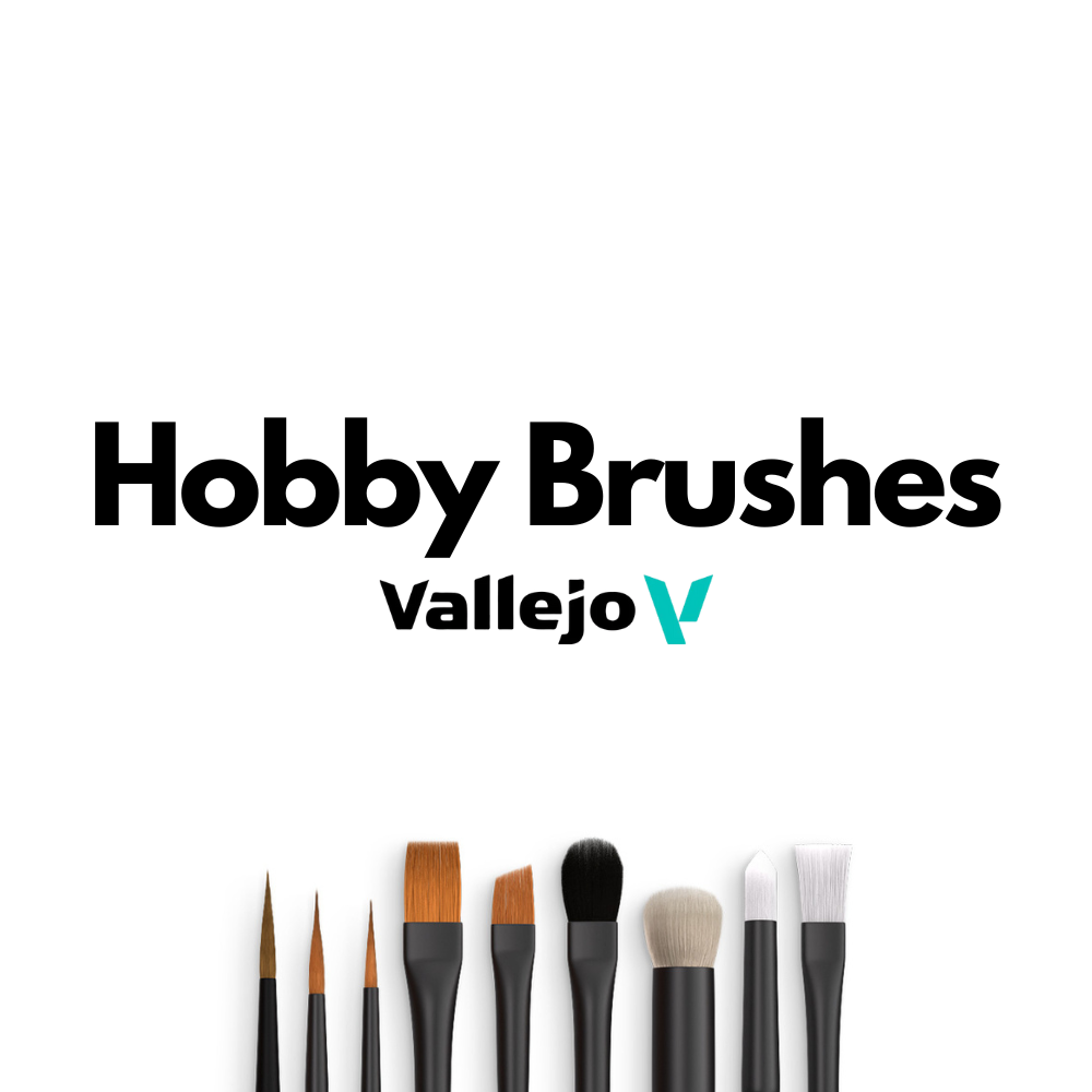 🖌️ Pinceles Vallejo Hobby Brushes