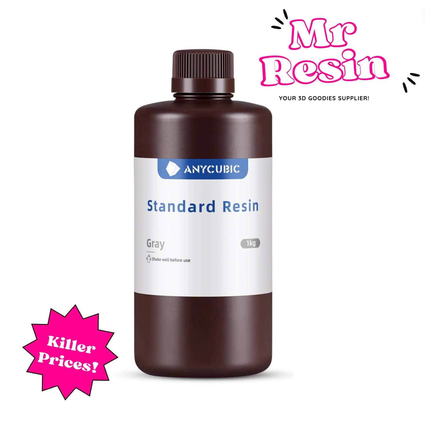 🔥1Kg Resina Estándar V1 de Anycubic, Standard Resin!🔥