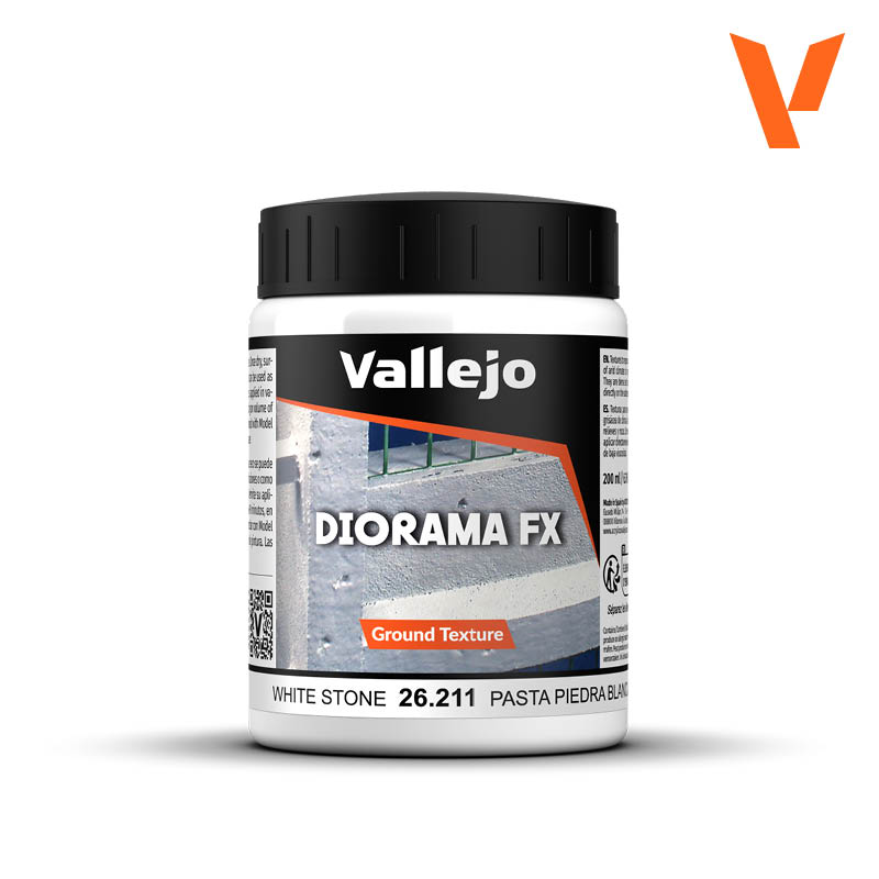 🏔️ Vallejo Diorama FX 26211 Pasta Piedra Blanca – Stone Texture