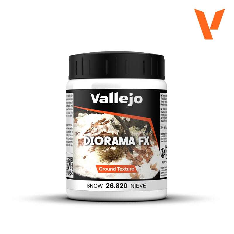❄️ Vallejo Diorama FX 26820 Nieve – Snow Texture