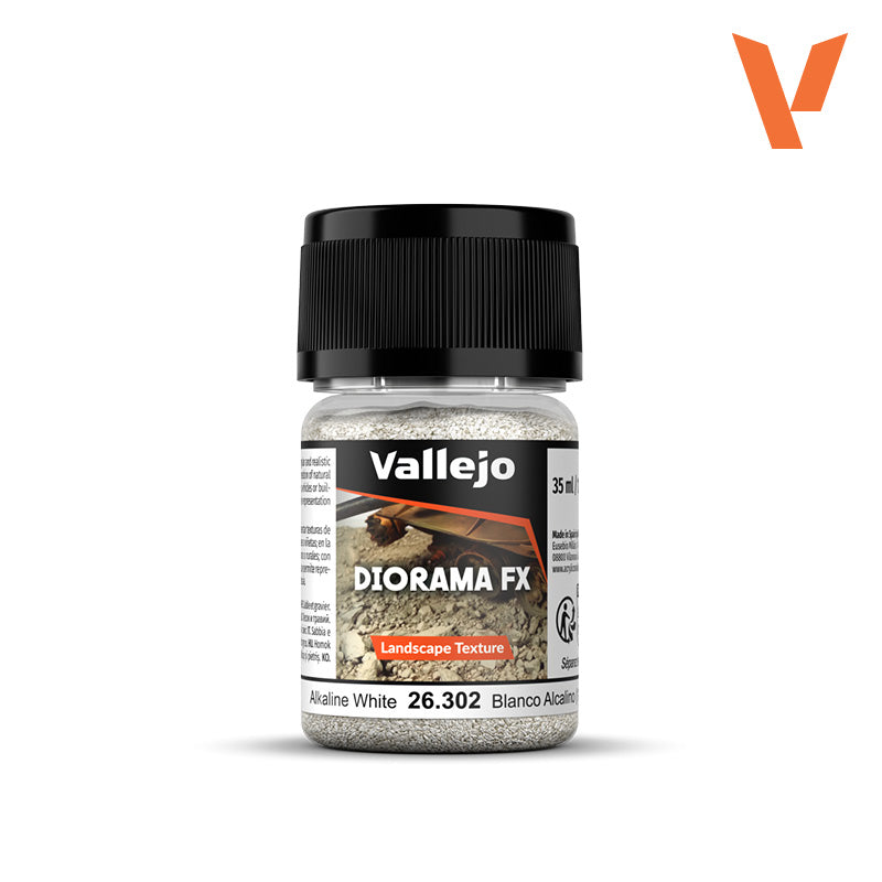 🏔️ Vallejo Diorama FX 26302 Blanco Alcalino 1–2 mm – Landscape Texture