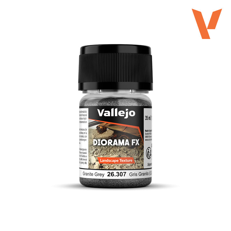 🪨 Vallejo Diorama FX 26307 Gris Granito 0.2–0.6 mm – Landscape Texture