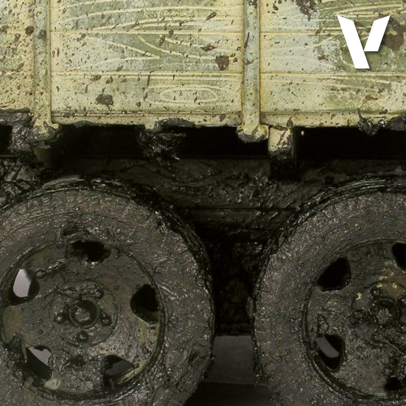 🪣 Vallejo Diorama FX 26812 Barro Negro – Mud Effect