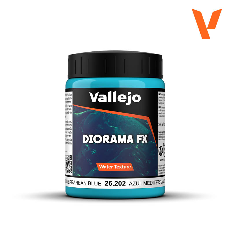 💧 Vallejo Diorama FX 26202 Azul Mediterráneo – Water Texture