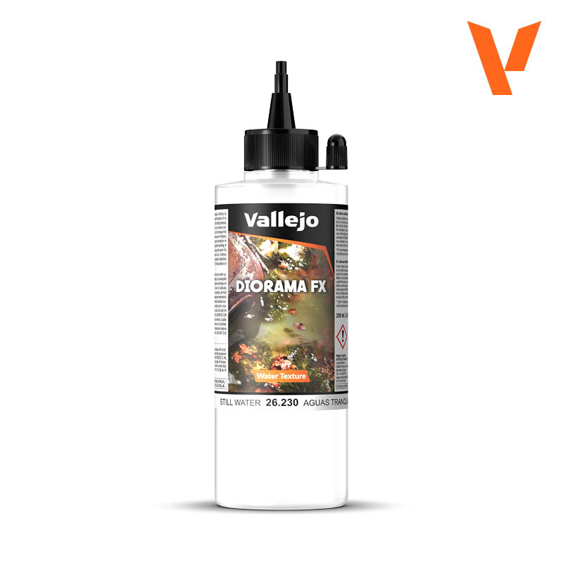 💧 Vallejo Diorama FX Aguas Tranquilas 35ml & 200ml – Water Texture - 26230 & 26235