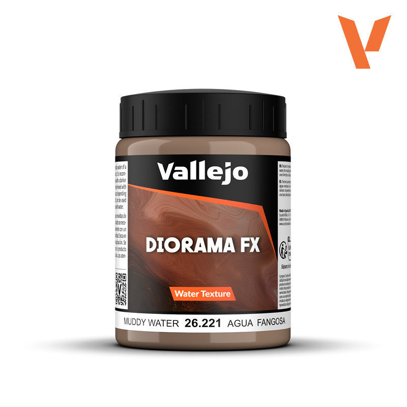 💧 Vallejo Diorama FX 26221 Agua Fangosa – Water Texture