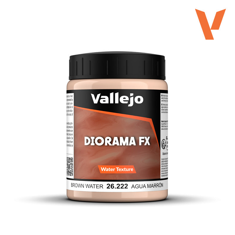 💧 Vallejo Diorama FX 26222 Agua Marrón – Water Texture