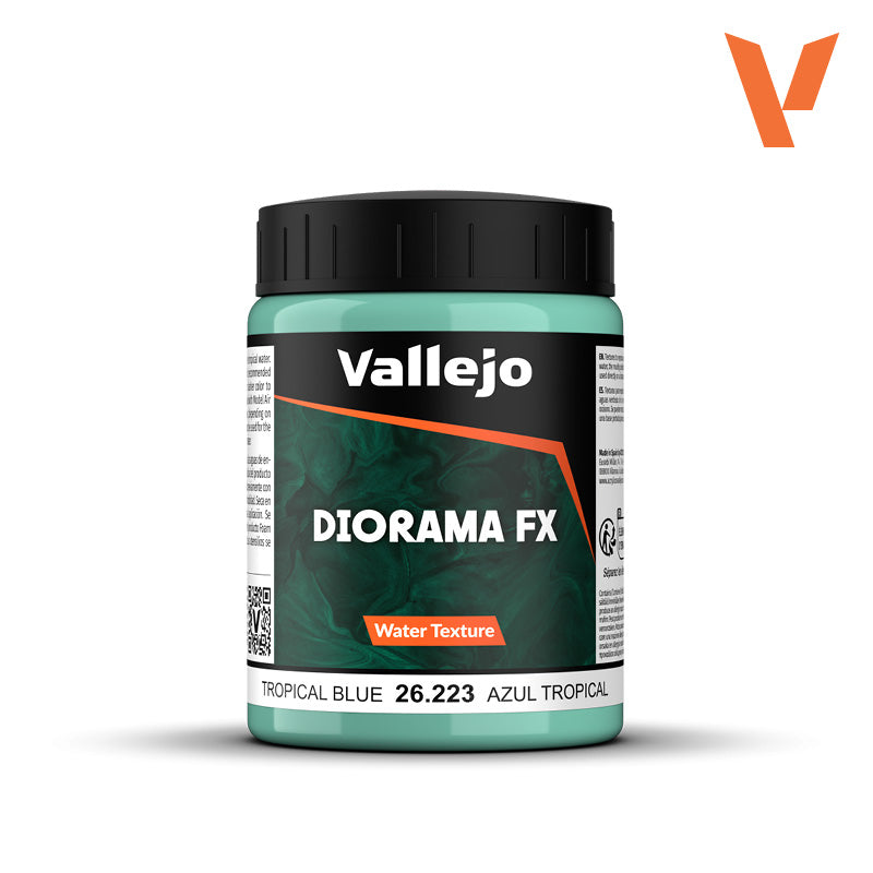 💧 Vallejo Diorama FX 26223 Azul Tropical – Water Texture