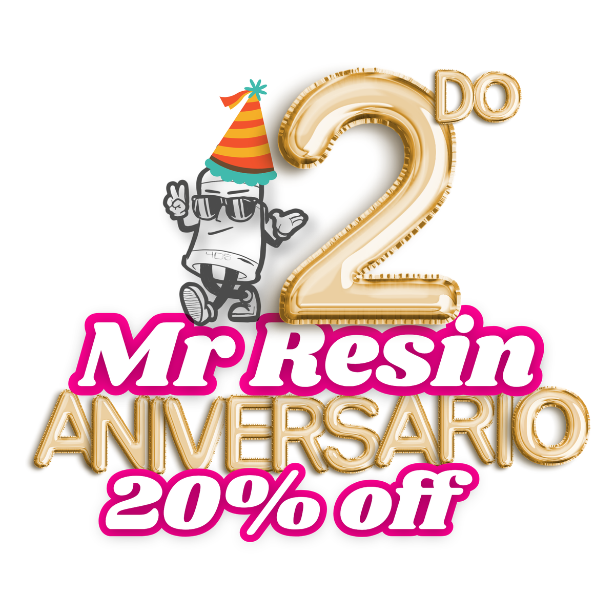 Mr Resin Weekly #018 — 2º aniversario, HeyGears en Kickstarter y color gratis