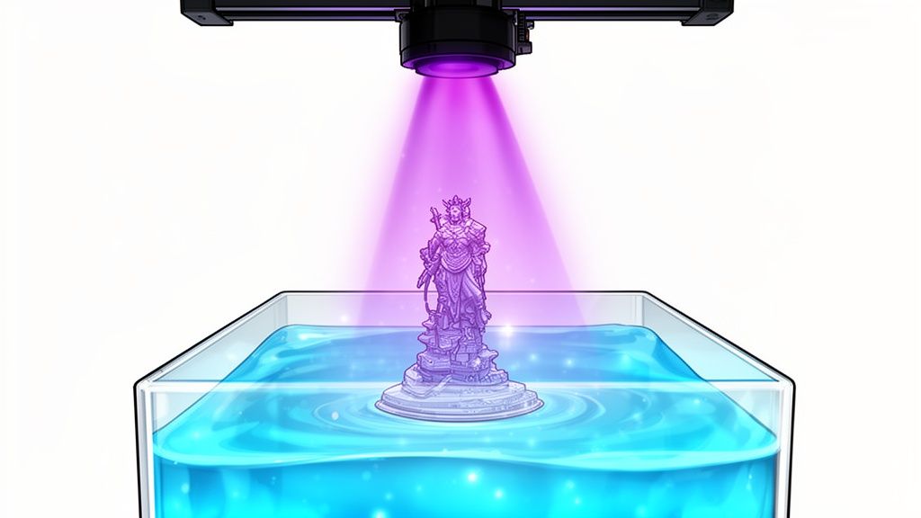 impresion 3d en resina que es y como funciona