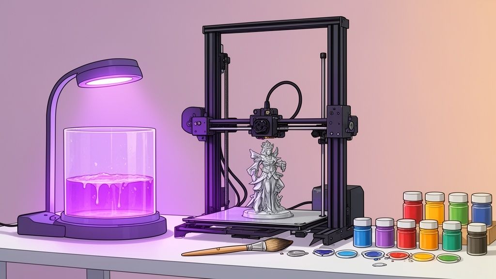 Guia definitiva para crear tus figuras en resina 3D paso a paso - Mr Resin