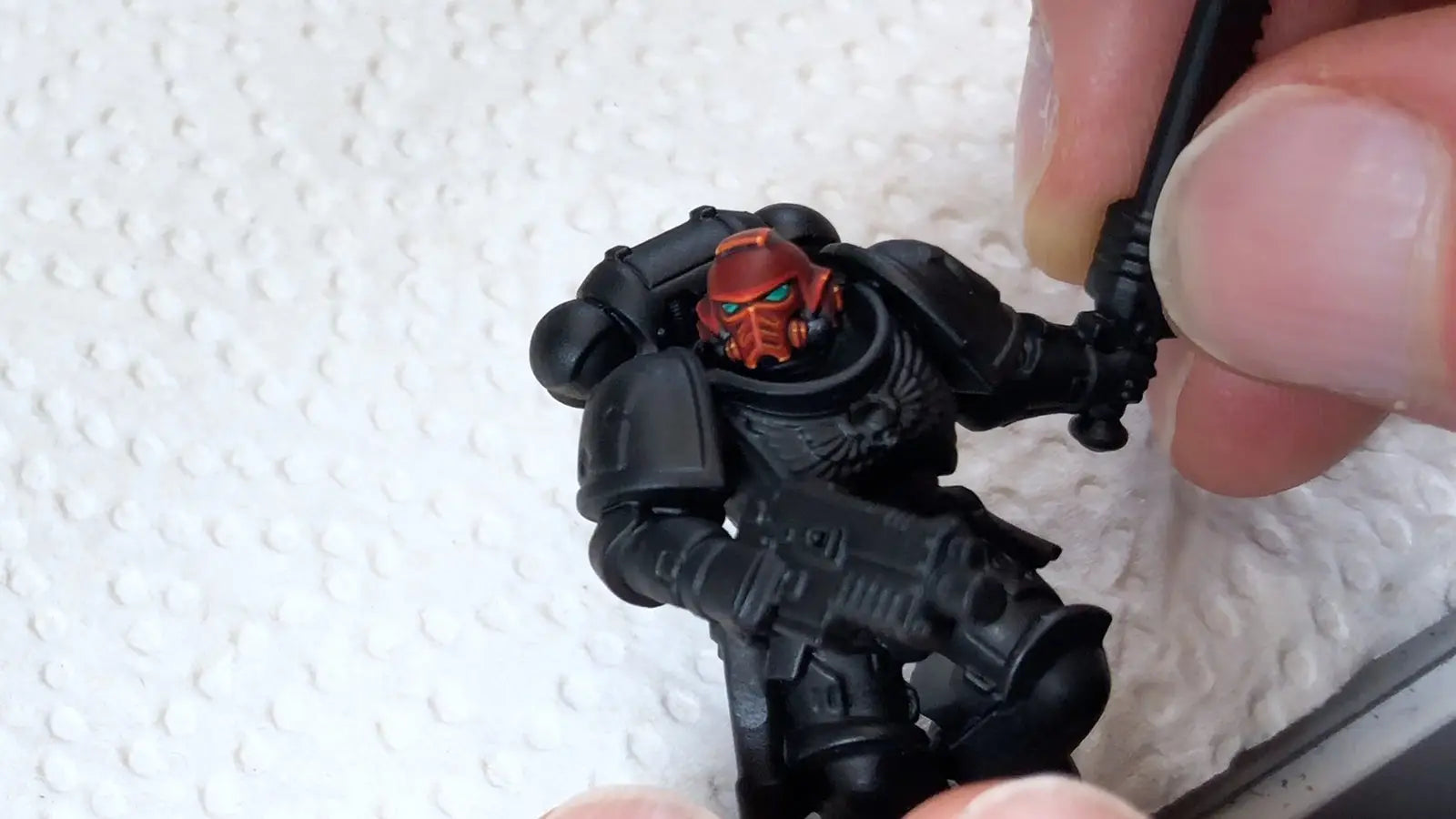 Space Marine Primaris pintado con Vallejo Game Color para Warhammer 40K - Mr Resin