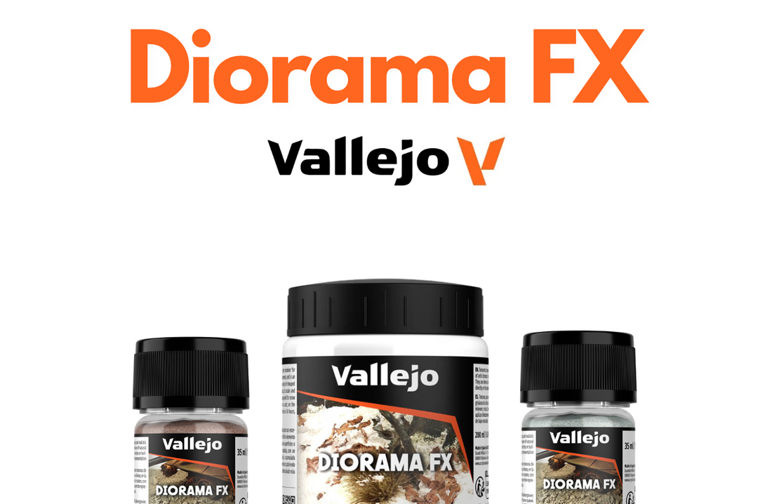 🌍 Guía completa de Diorama FX de Vallejo
