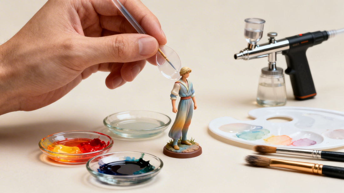 Veladuras con Pintura Acrílica: Técnica Paso a Paso para Miniaturas 🎨