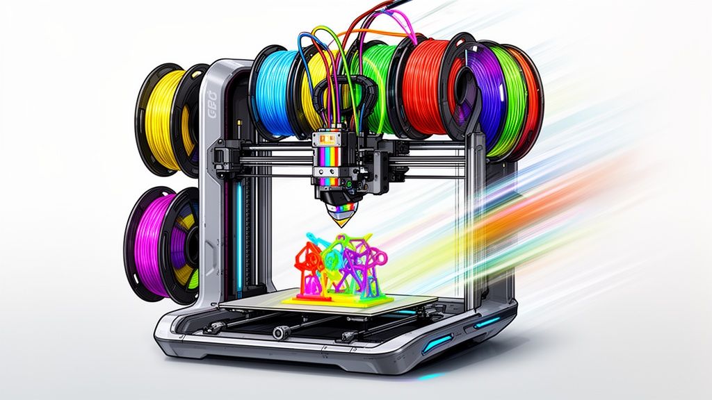 Guia completa de la Anycubic Kobra S1 Combo impresion 3D multicolor - Mr Resin