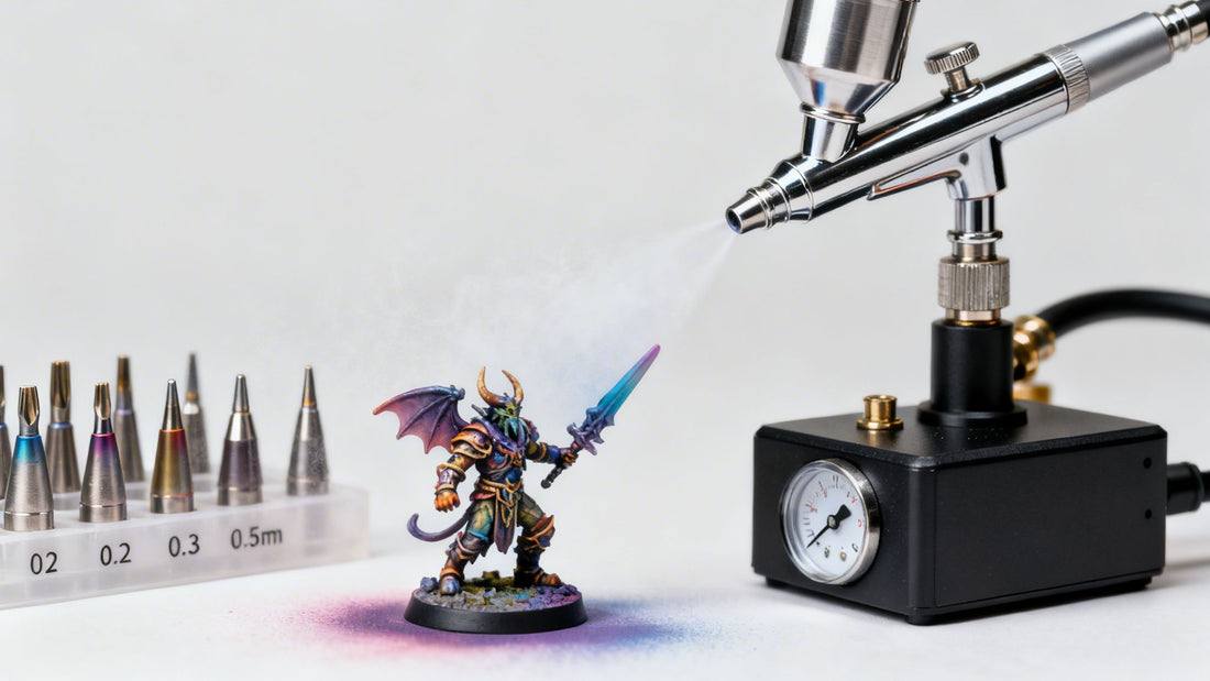 Mejor aerógrafo para miniaturas: mi guía para elegir el arma definitiva 🎨