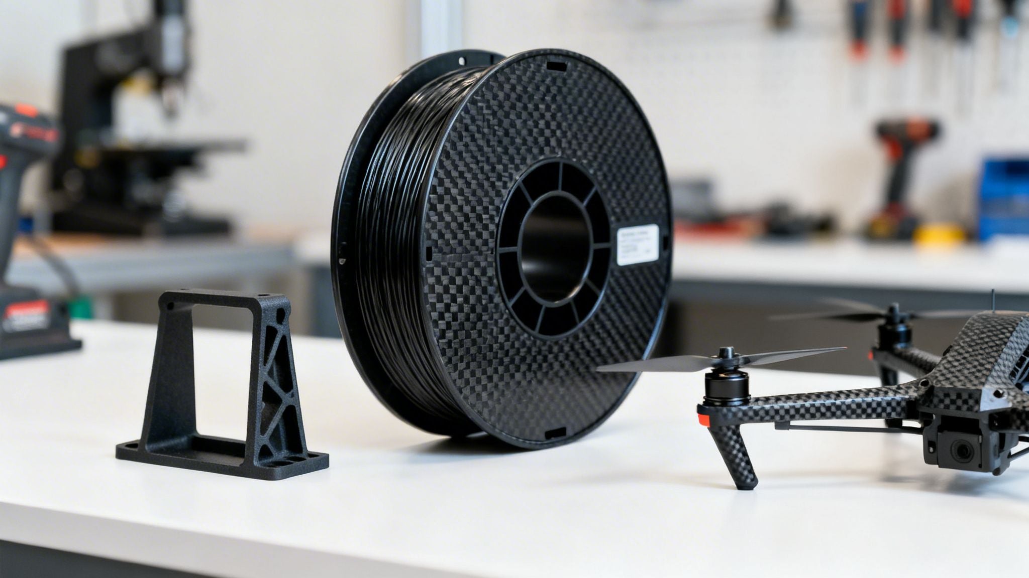 Filamento con fibra de carbono: guía completa, trucos y parámetros