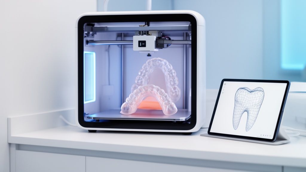 Impressão 3D dentária alinhadores dentários resultado final - Mr Resin