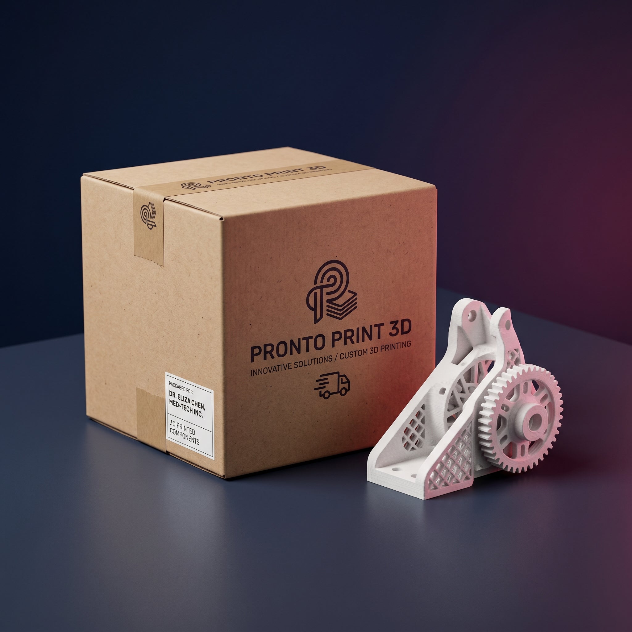 Envio de peça impressa em 3D para toda a Espanha em 24-48h pelo serviço Mr Resin