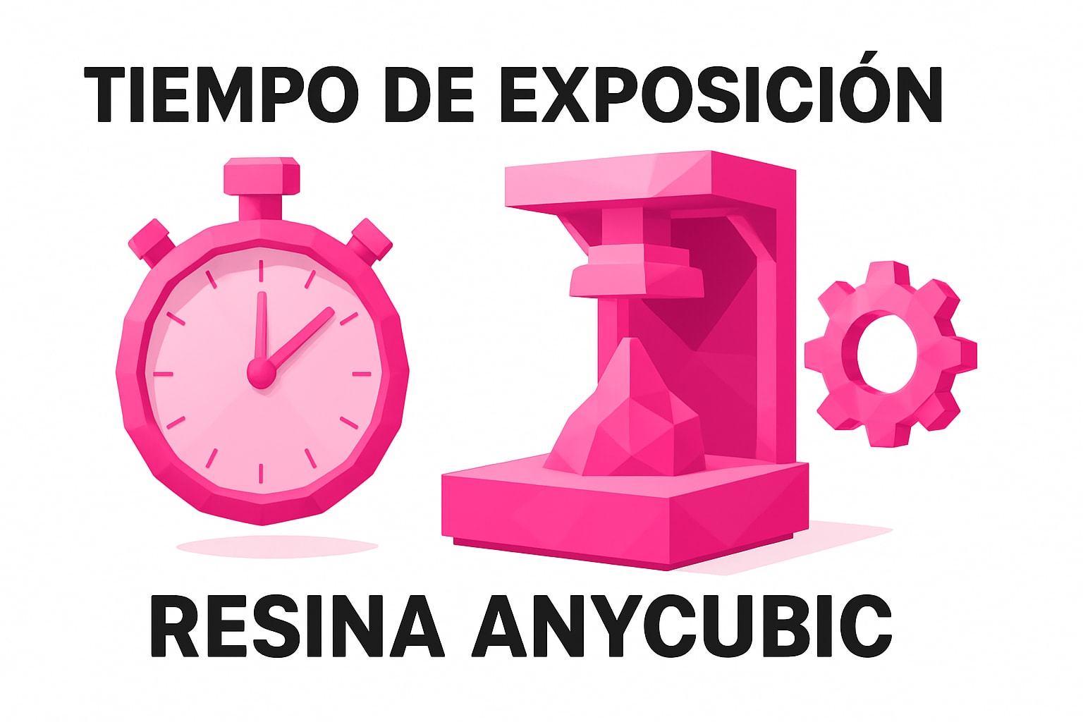 Guía Completa de Tiempo de Exposición Resina Anycubic 2025