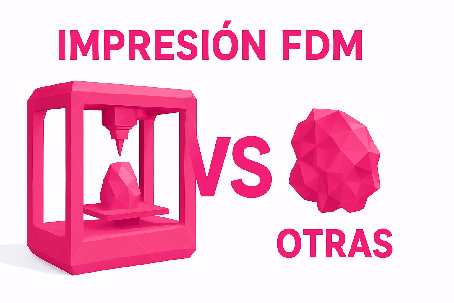 Impresion FDM Versus Otras Tecnologías: Comparativa 2025