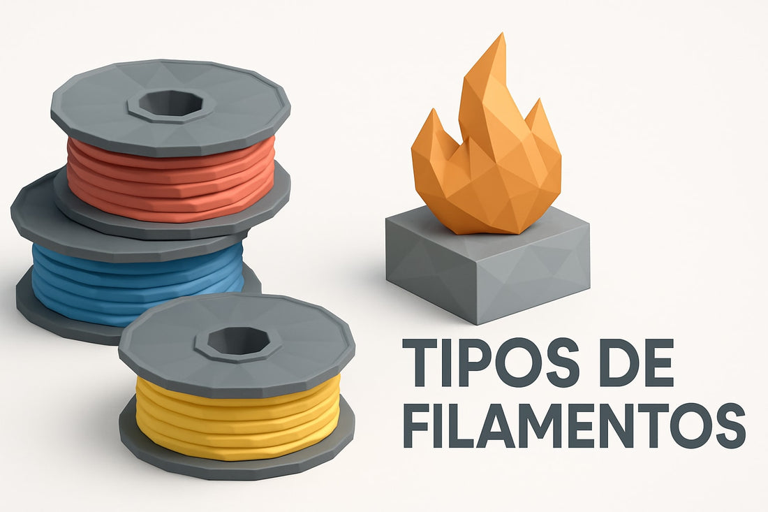 Tipos De Filamentos 3D: Guía Completa Y Ejemplos 2025