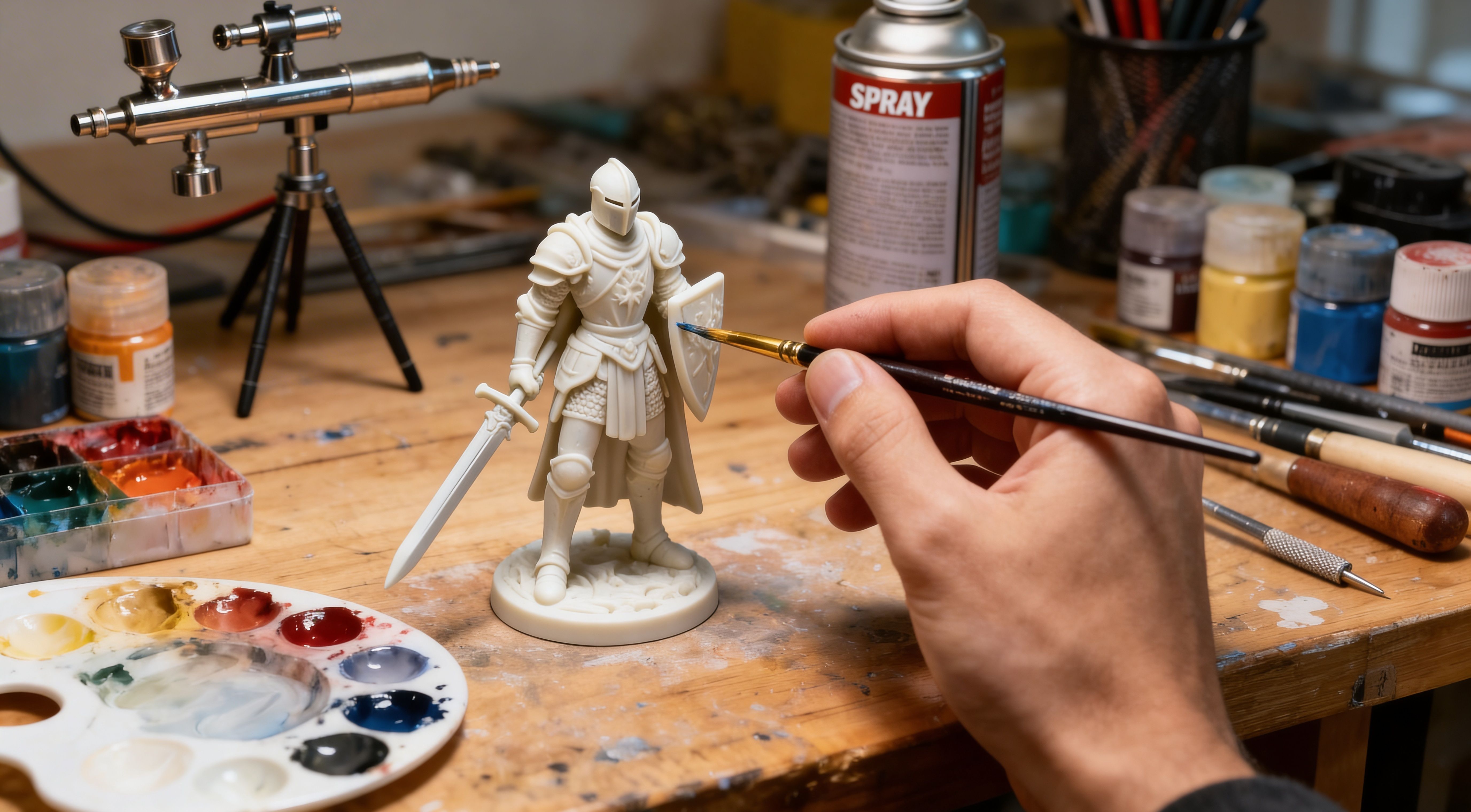 How to Paint 3D Printed Miniatures: The Complete Mr. Resin Guide – Mr Resin
