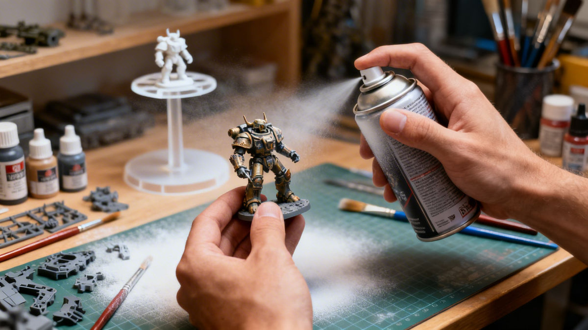 How to Prime Miniatures: Step-by-Step Guide for a Pro Finish – Mr Resin