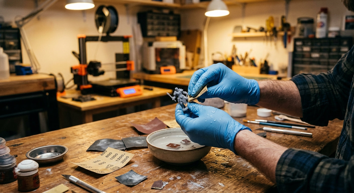 Comment Poncer des Pièces en Résine 3D en 2026 : Guide Complet Étape par Étape