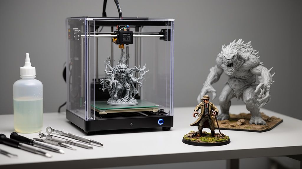 Miniaturas de Mansiones de la Locura impresas en resina 3D - Mr Resin