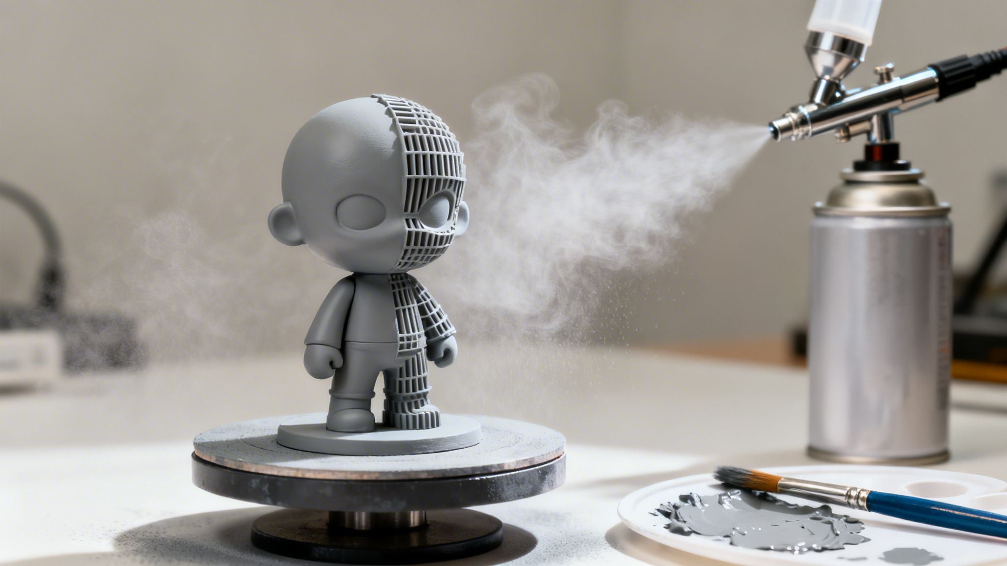 Guía definitiva para la imprimación de miniaturas 🎨 (Spray, Aerógrafo y Pincel)