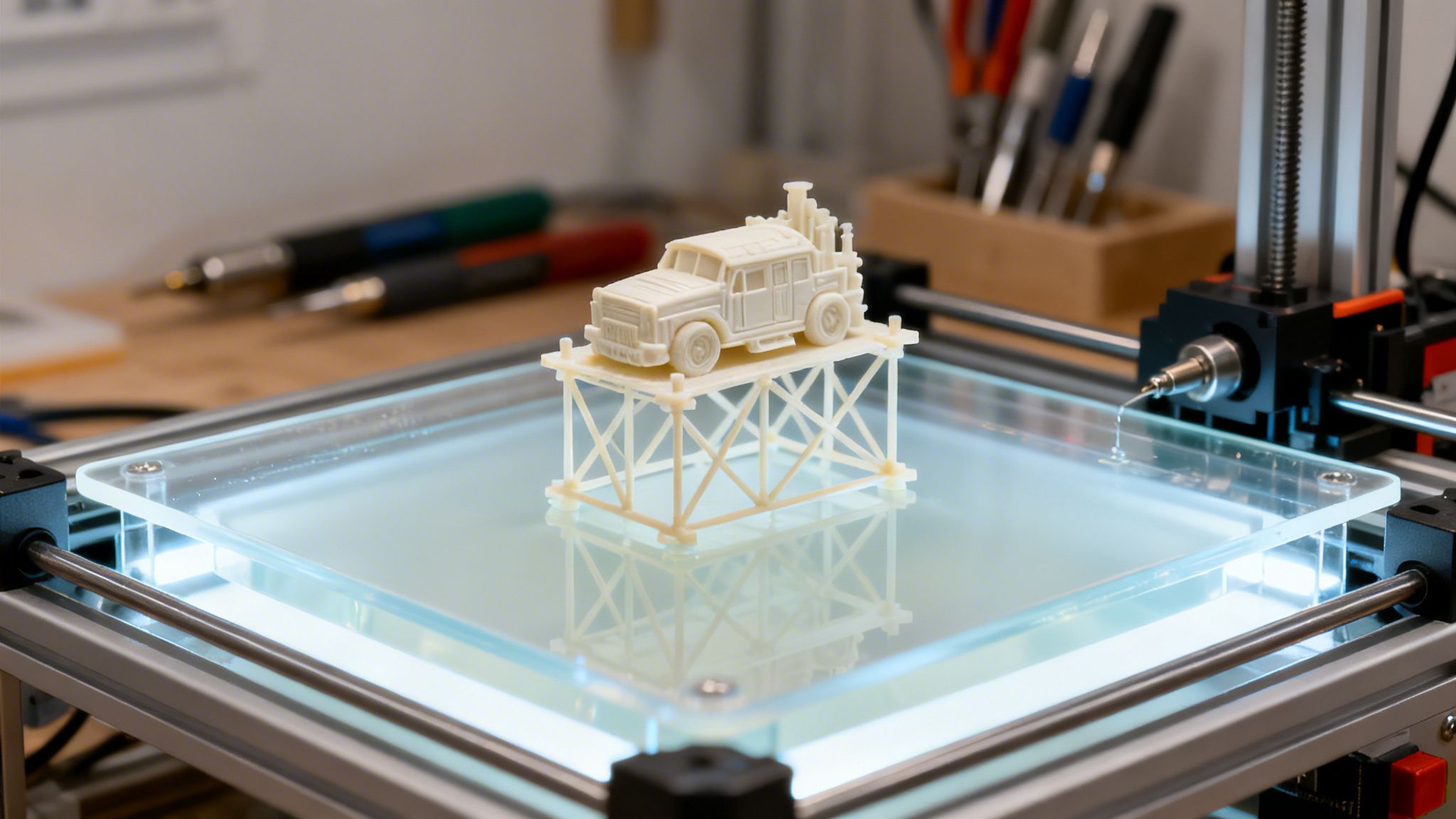 Soportes en impresión 3D de resina: guía definitiva 2026