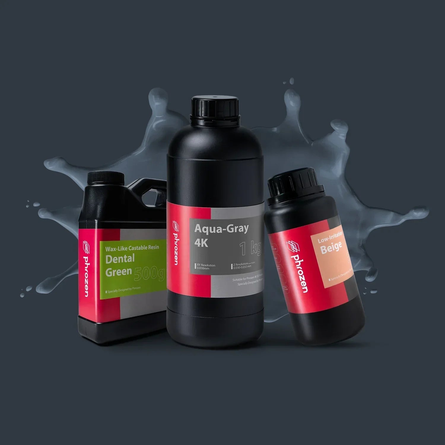 Gama de resinas Phrozen com parâmetros de impressão 3D - Mr Resin