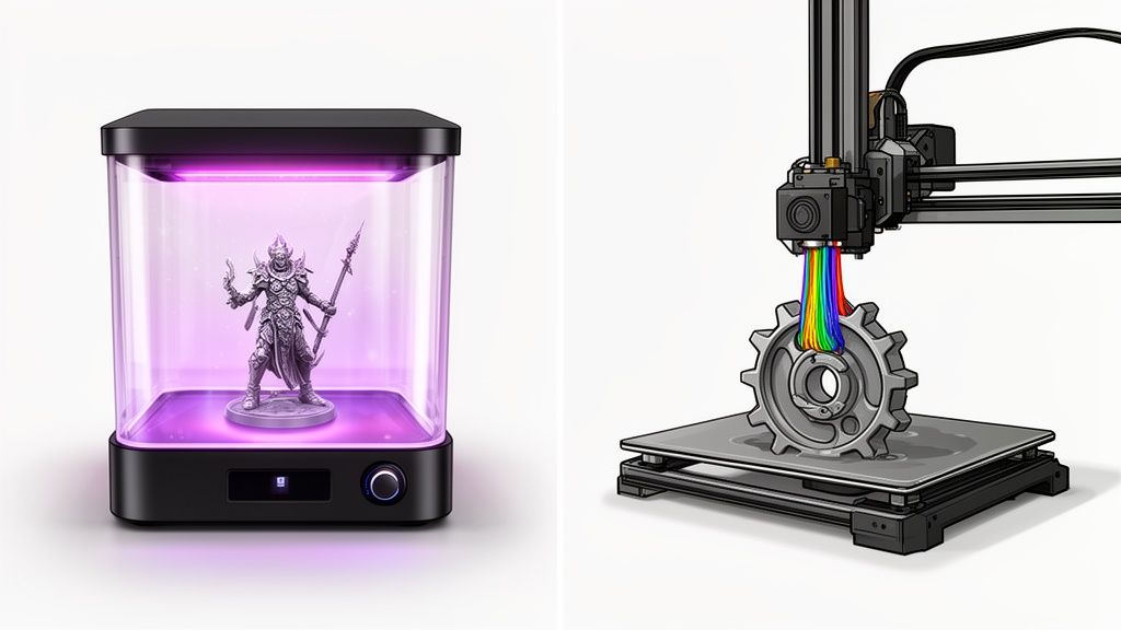 Resinas y filamentos para impresion 3D comparativa y guia de eleccion - Mr Resin
