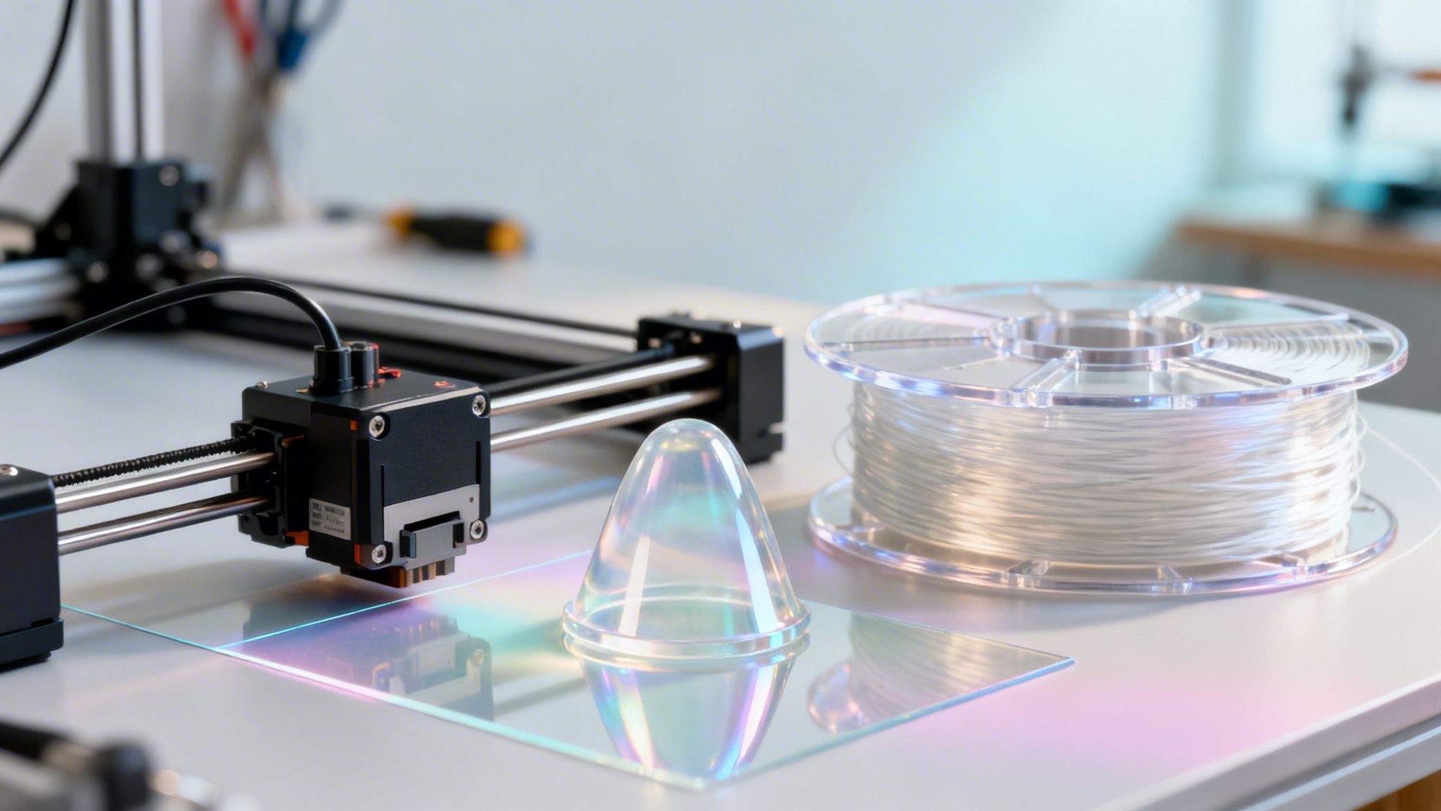 Filament PLA transparent : Guide complet 2026 – Mr Resin