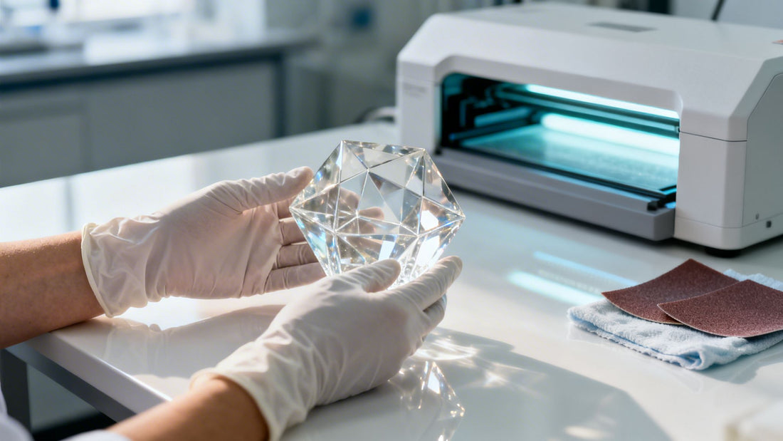 Resina transparente para impresora 3d: cómo conseguir piezas cristalinas