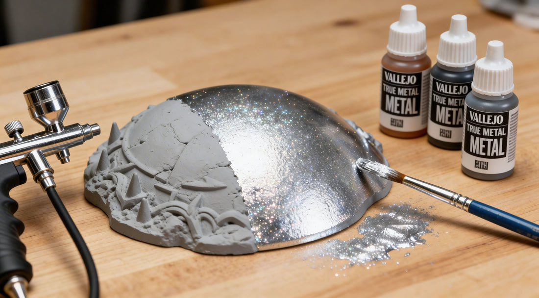 Vallejo True Metallic Metal (TMM): La Review más completa para conseguir metálicos de verdad