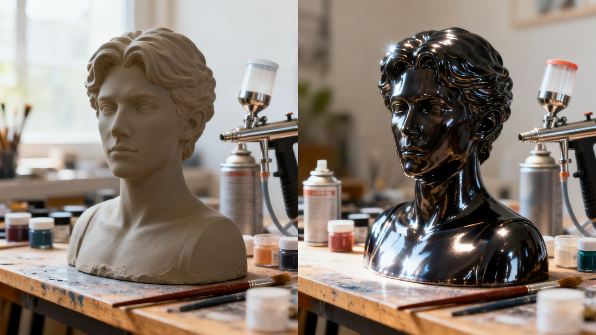 Barniz para Miniaturas: Mate vs Brillante, ¿Cuál elijo para mis figuras?