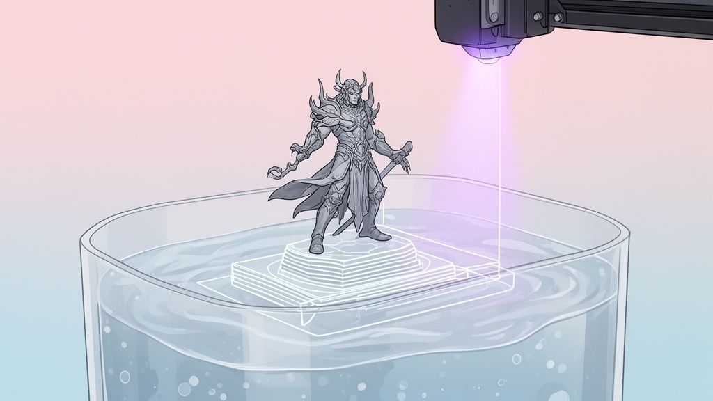 Que es la resina 3D guia rapida para imprimir con calidad - Mr Resin