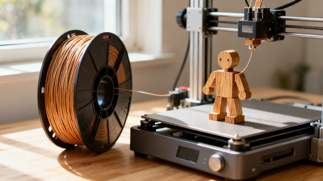 Filamento de Madera (Wood PLA): Qué es y Cómo Imprimirlo