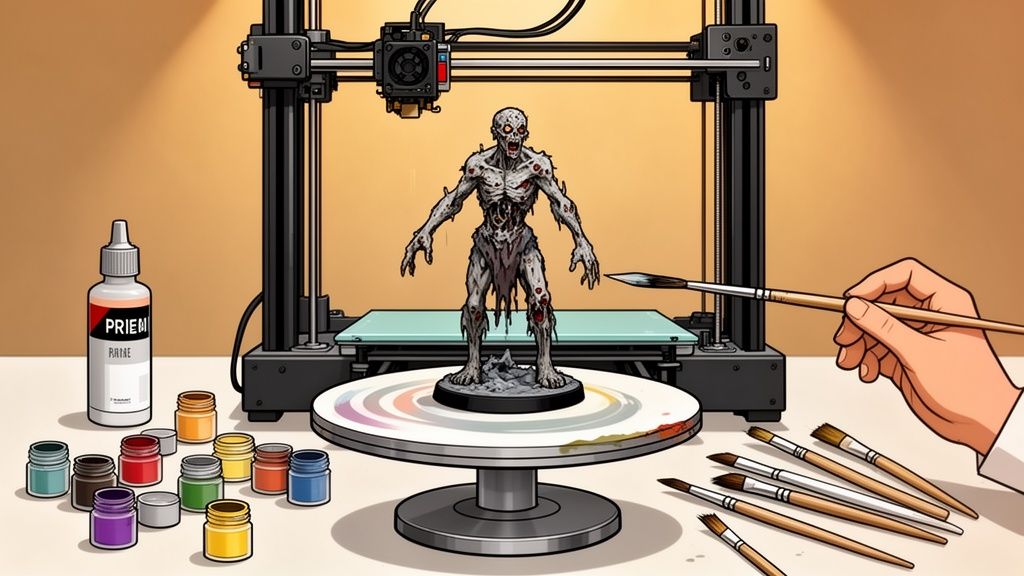 Miniature di Zombicide dipinte per gioco da tavolo - Mr Resin