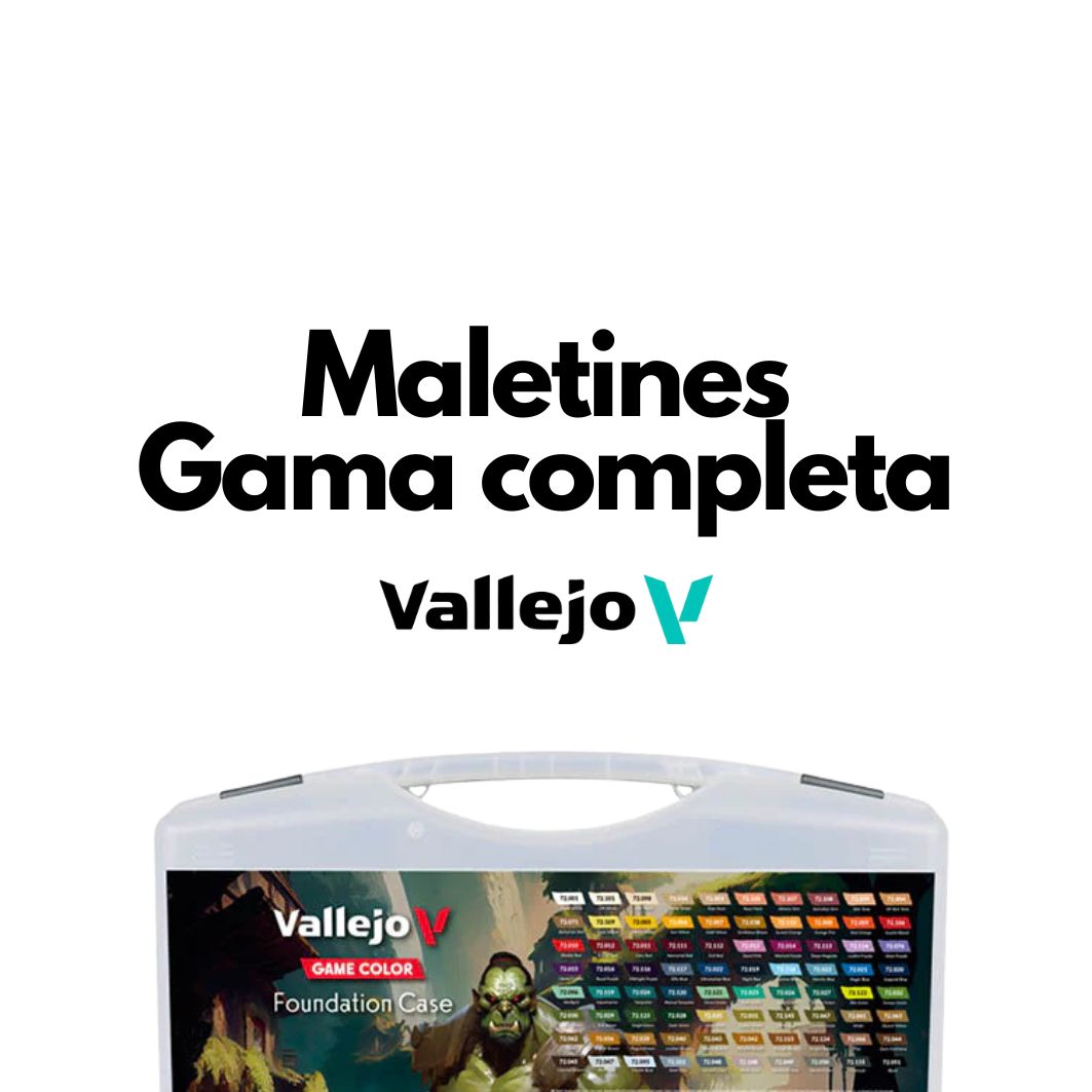 Valigette Vallejo set di gamme complete per miniature - Mr Resin