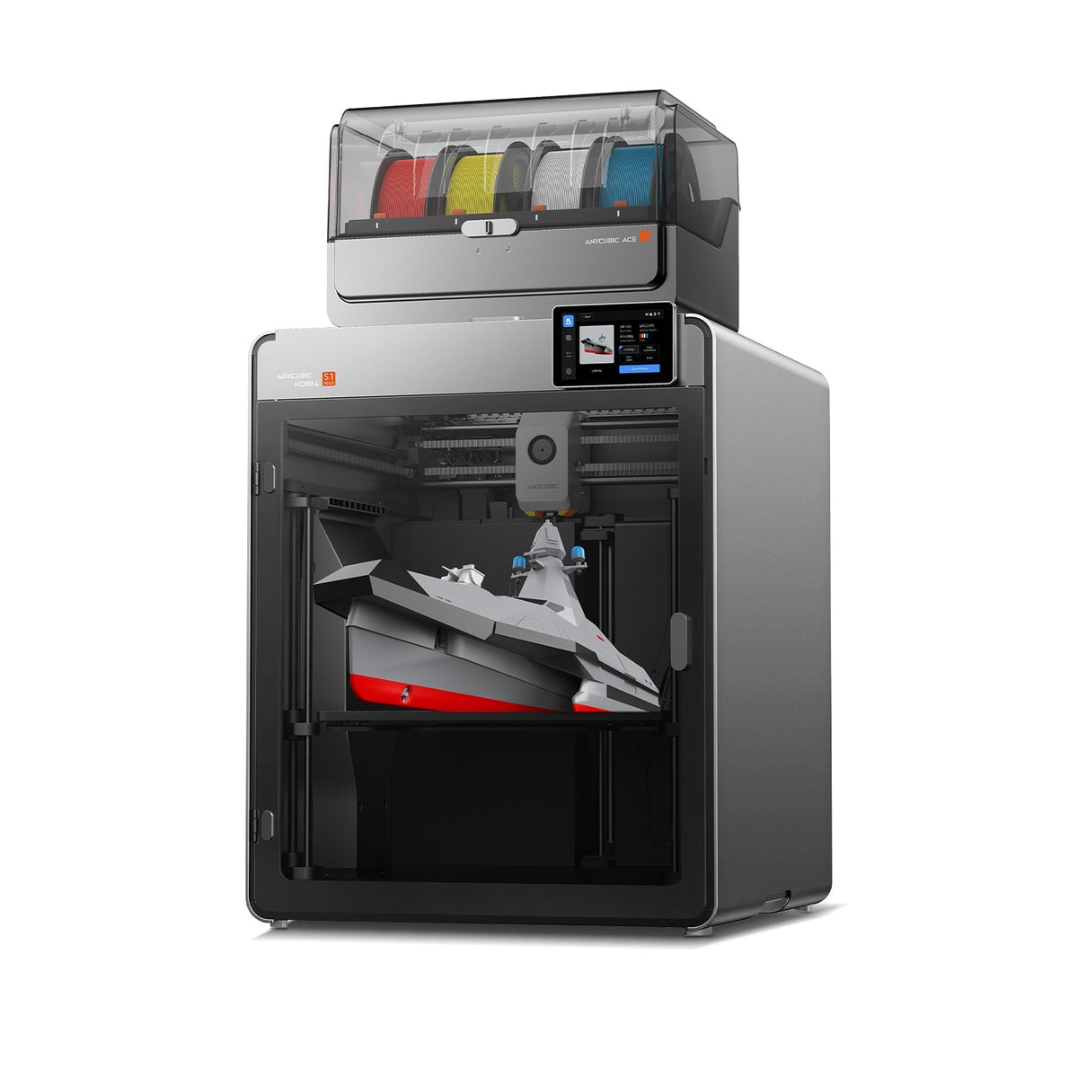Impresión 3D multicolor: Anycubic Kobra S1 Max Combo con ACE 2 Pro de 4 colores