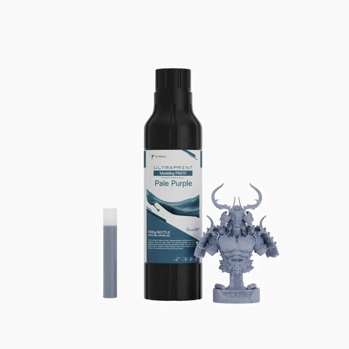 Resinas HeyGears UltraPrint de 1 kg: botella de resina PAS10