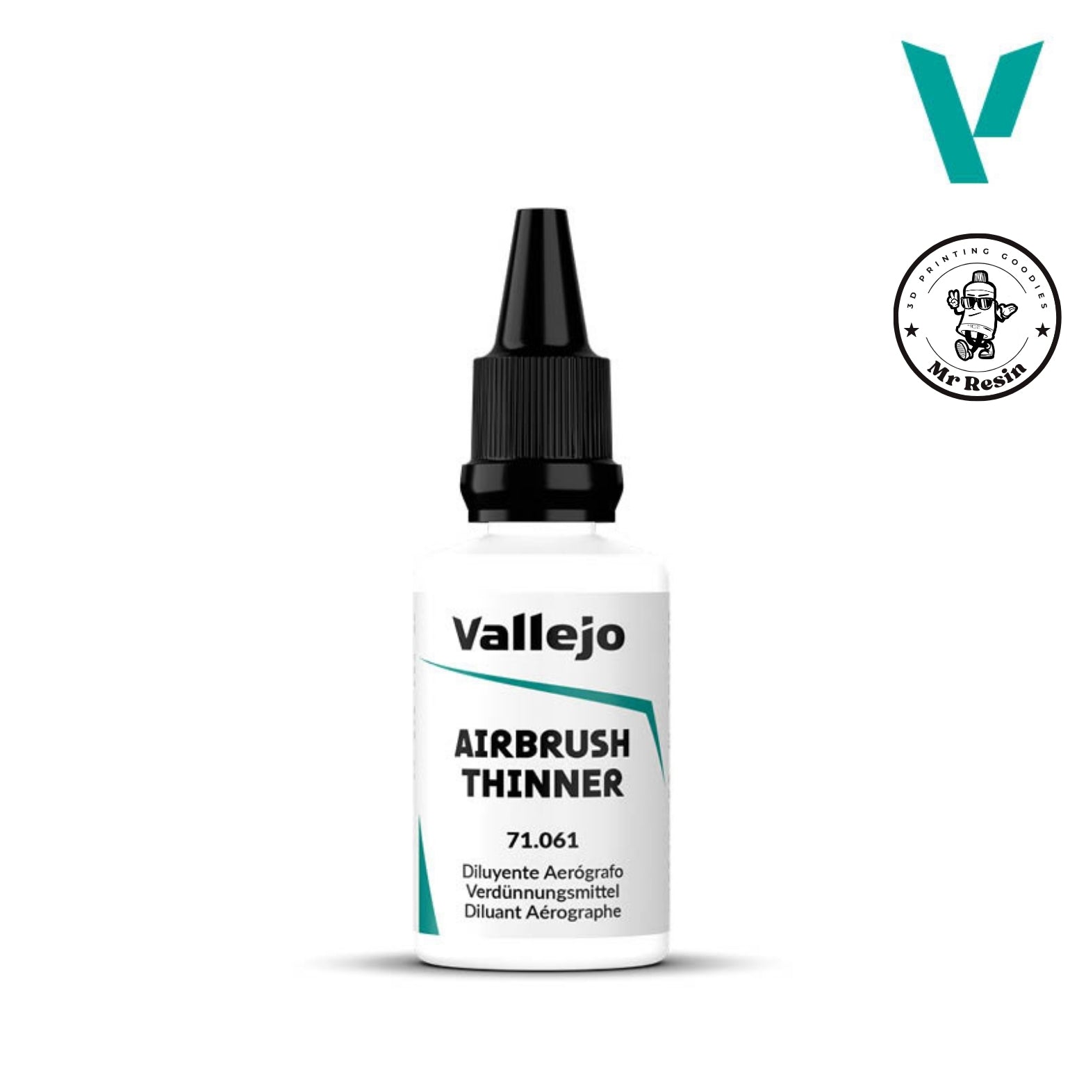 Diluant pour aérographe Vallejo 🎨 71261, 71061, 71161, 71361