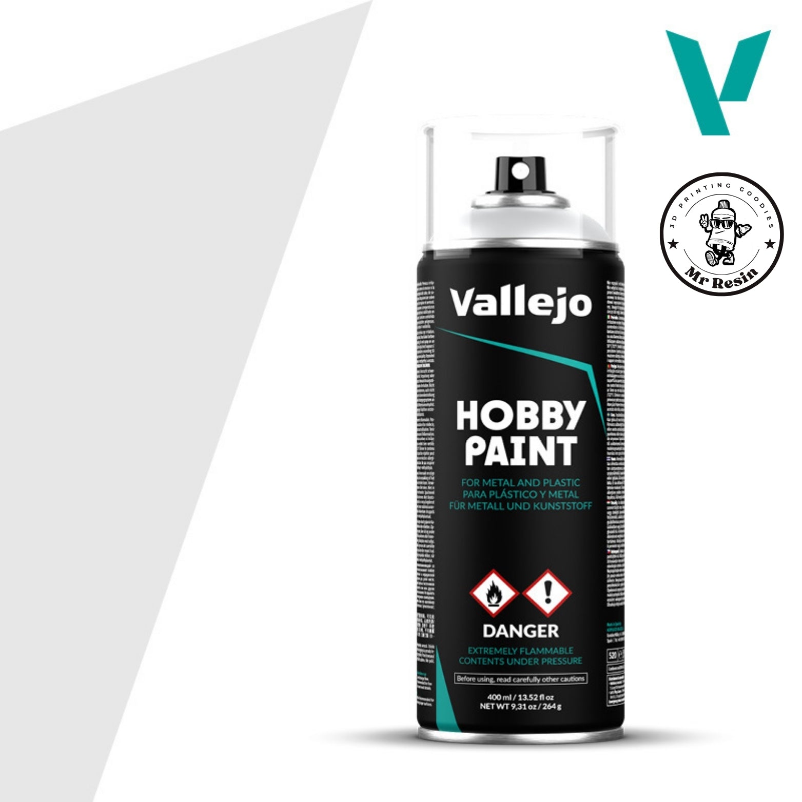 🖌️ Base en spray Vallejo 400 ml