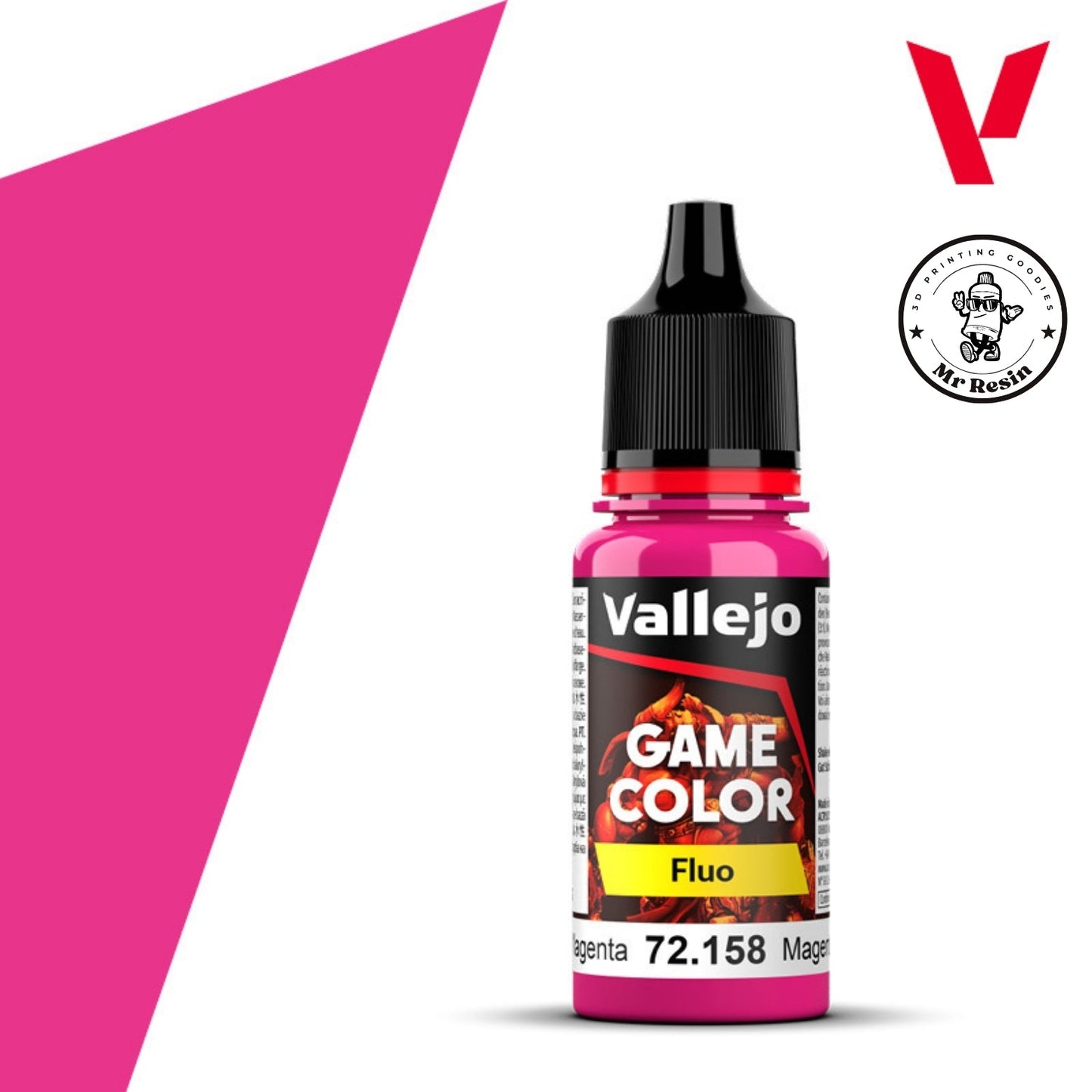 Pinturas Vallejo 🔥 NUEVA Game Color Fluorescente, Fluor🔥