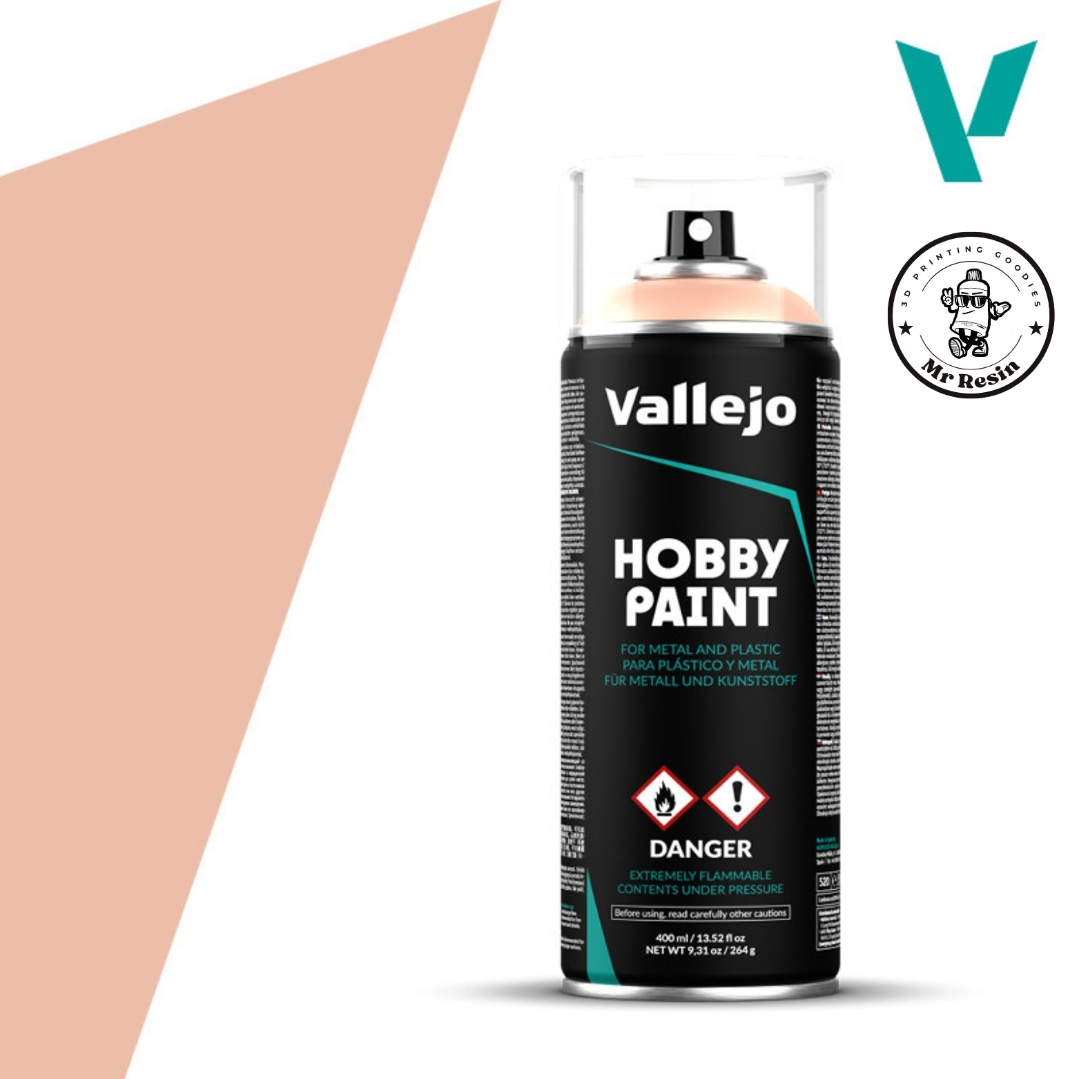 🖌️ Base en spray Vallejo 400 ml
