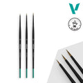 Vallejo Pro Modeler B01990 Definition Set natural hair brush set for miniatures - Mr Resin