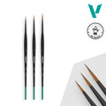 Set pennelli sintetici Vallejo Detail B02991 Design Set per miniature - Mr Resin